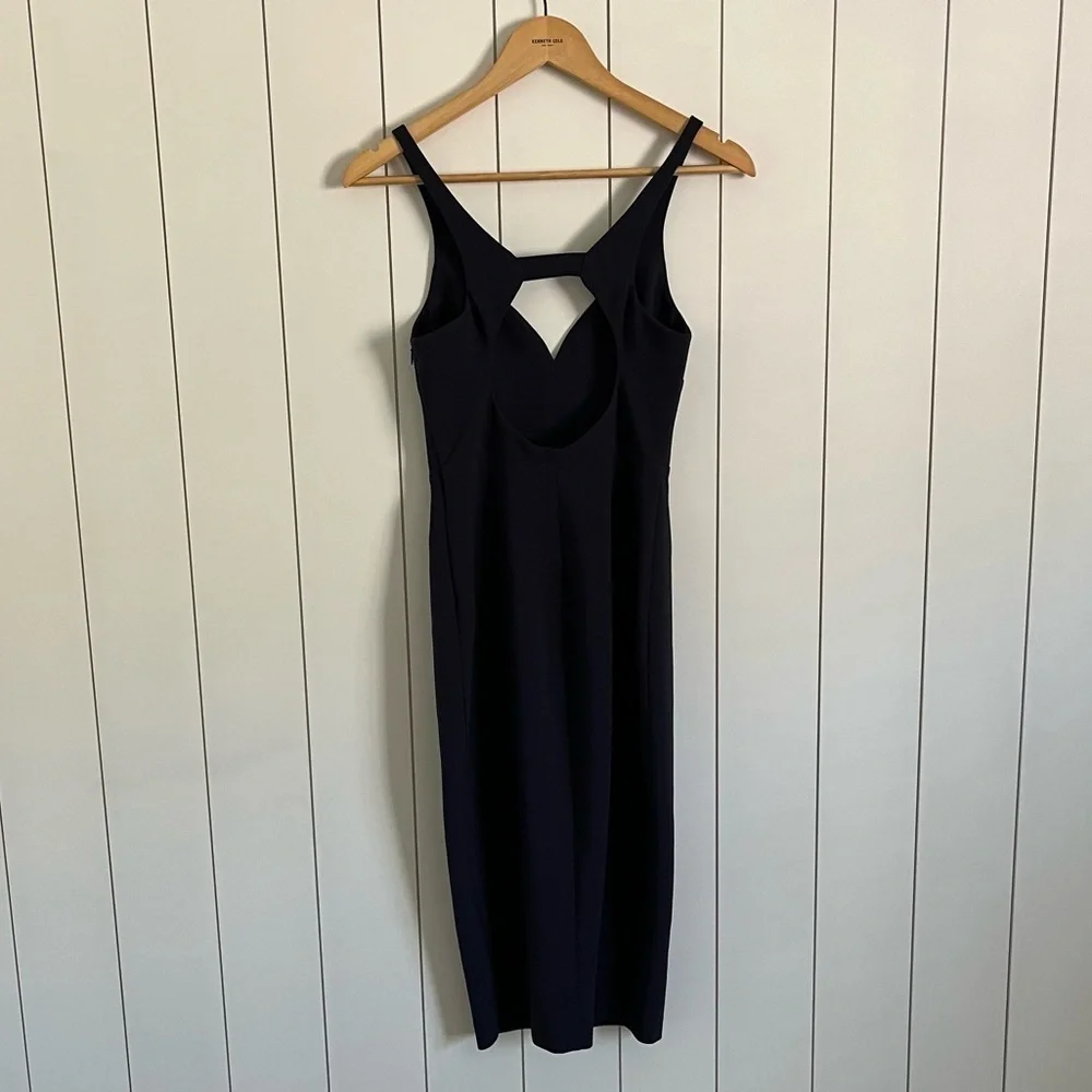 Likely Navy Sweetheart Sheath Dress